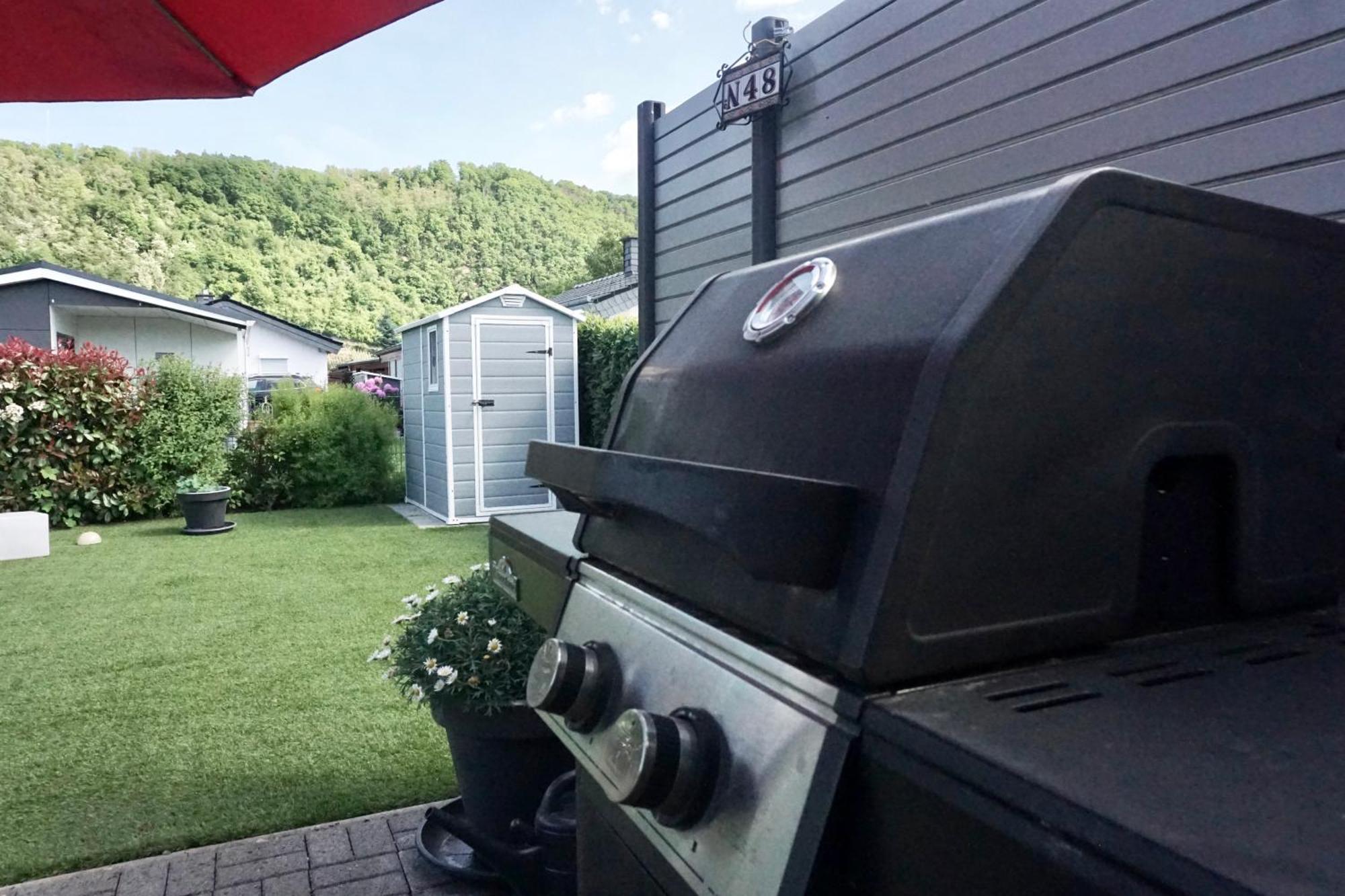 Ferienhaus Ufergeheimnis Am Guelser Moselbogen I 2 Sz I 5 Gaeste I Badebucht I Grill I Garten Coblença Exterior foto