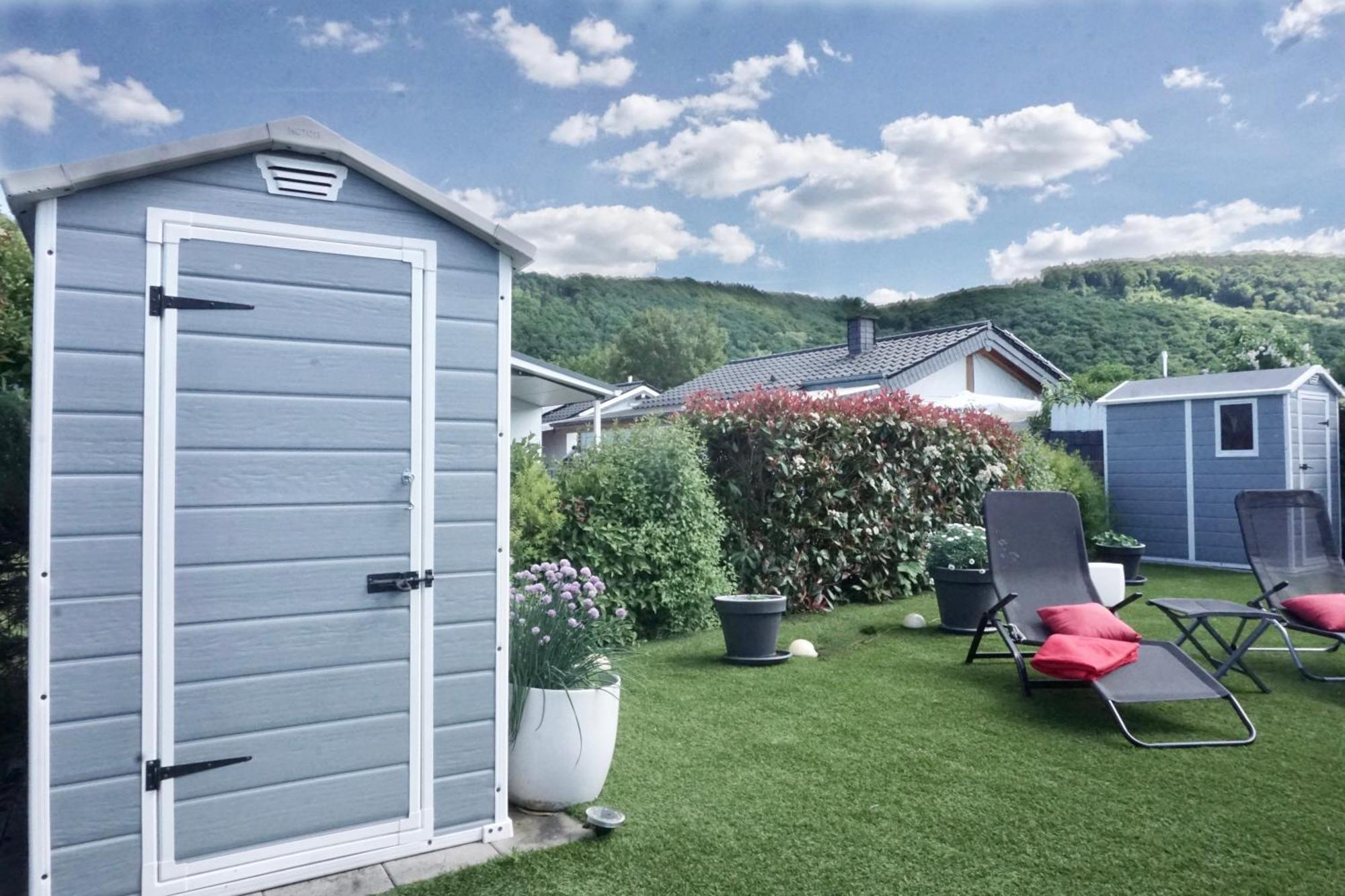 Ferienhaus Ufergeheimnis Am Guelser Moselbogen I 2 Sz I 5 Gaeste I Badebucht I Grill I Garten Coblença Exterior foto