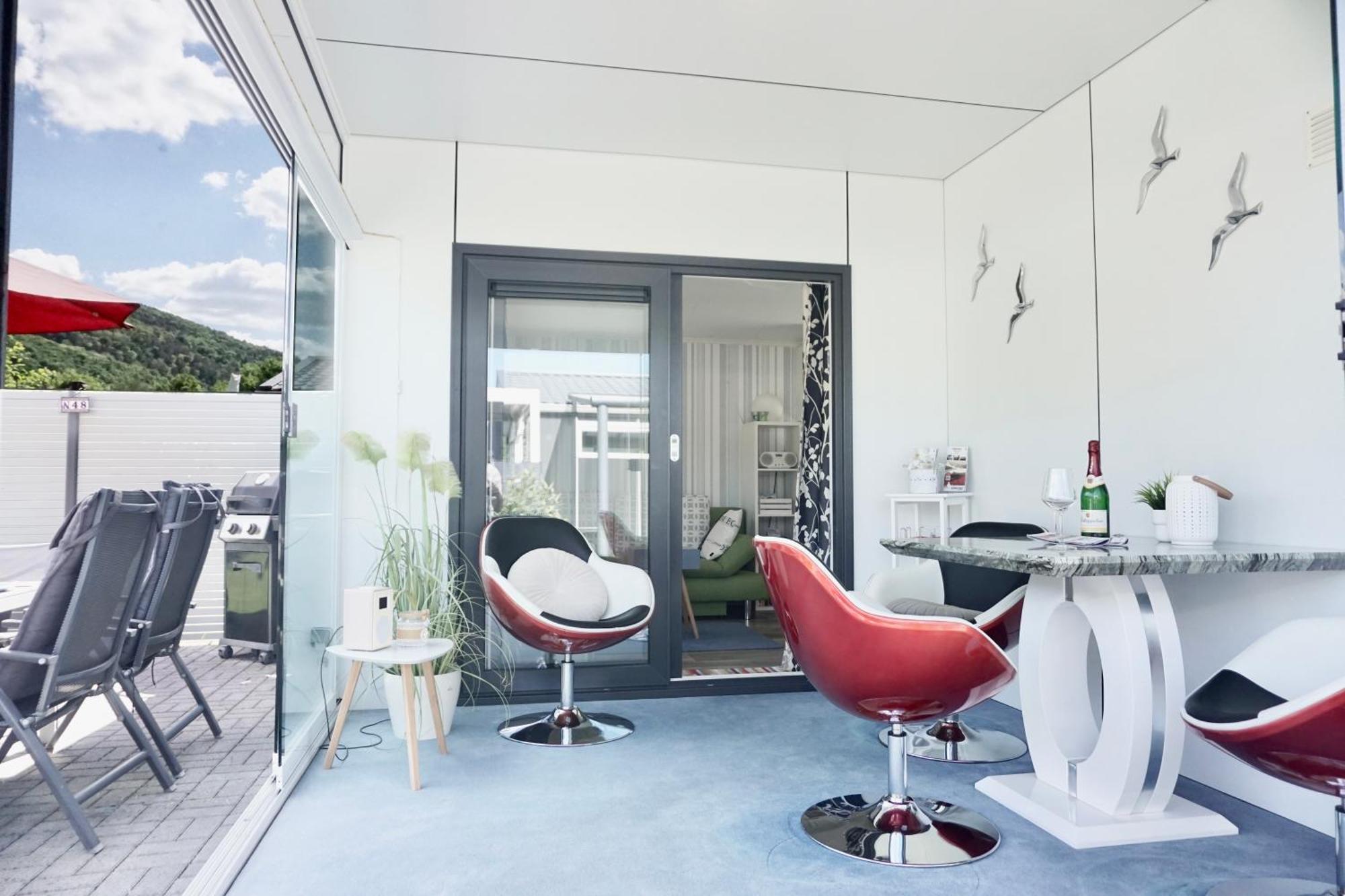 Ferienhaus Ufergeheimnis Am Guelser Moselbogen I 2 Sz I 5 Gaeste I Badebucht I Grill I Garten Coblença Exterior foto