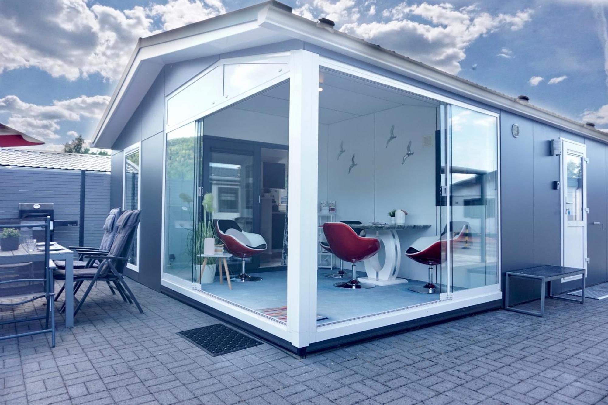 Ferienhaus Ufergeheimnis Am Guelser Moselbogen I 2 Sz I 5 Gaeste I Badebucht I Grill I Garten Coblença Exterior foto